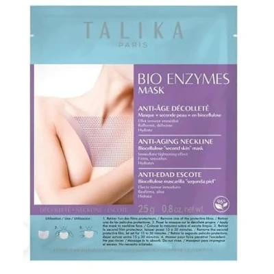 Afbeelding van Talika Bio Enzymes Mask Decolete Sheetmasker Beautytasting