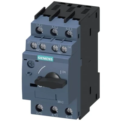 Afbeelding van Siemens 3RV2011 1BA15 Vermogensschakelaar 1 stuk(s) Instelbereik (stroomsterkte): 1.4 2 A Schakelspanning (max.): 690 V/AC (b x h d) 45 97 mm