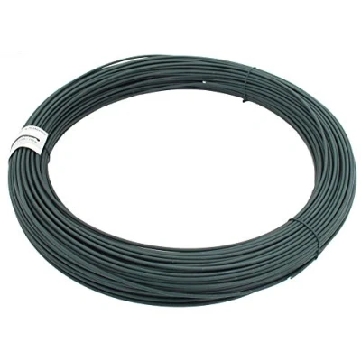 Afbeelding van Alberts 530235 Spandraad verzinkt, groene kunststof coating draad Ø 3,8 mm lengte 110 m