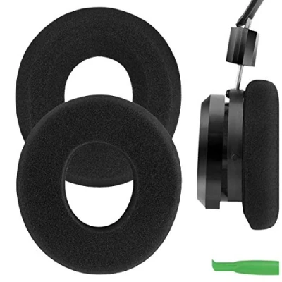 Afbeelding van Geekria Vervangende oorkussens van comfortschuim voor GRADO SR80i, SR80, SR60i SR60, SR225i, SR225, SR125i, SR125, RS2i, RS1i, GS1000i hoofdtelefoon oorkussens, reparatieonderdelen headset