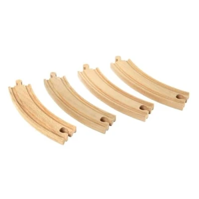 Afbeelding van BRIO World Lange gebogen rails