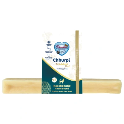 Afbeelding van Renske Chhurpi Golddust Heal Vacht &amp; Huid Melk Hondensnacks Xs