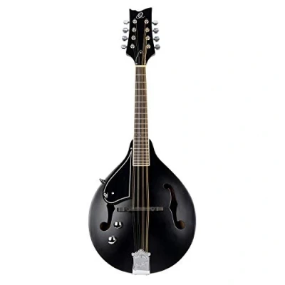 Afbeelding van Ortega RMAE40SBK L A style Series Left handed Mandolin Satin Black linkshandige mandoline met gigbag