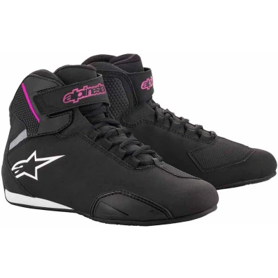 Afbeelding van Alpinestars Stella Sektor Dames motorfiets schoenen, zwart pink, afmeting 42 voor vrouw