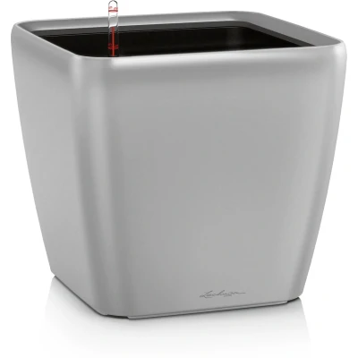 Afbeelding van Lechuza Quadro premium 43 LS Zilver metallic