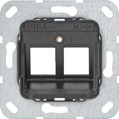 Afbeelding van Gira Systeem 55 draagring Modular Jack 04 (30