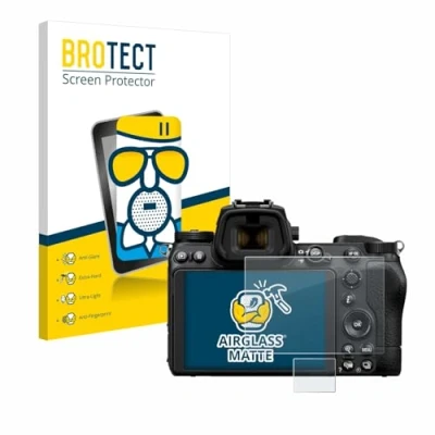 Afbeelding van BROTECT Antireflecterende Glas Screen Protector Mat voor Nikon Z 6 II Schermbeschermer [Beschermglas Folie niet Gehard Glas]