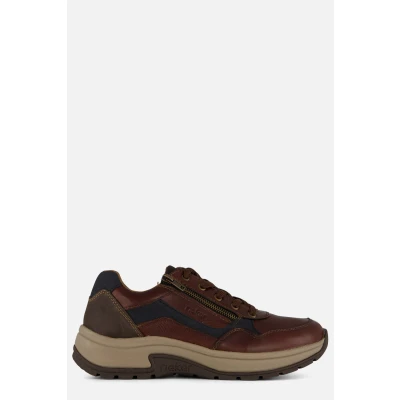 Afbeelding van Rieker Sneakers laag, Heren, Maat: 40, Donkerbruin Schoenen