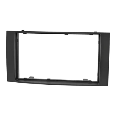 Afbeelding van tomzz Audio 2457 038 Dubbele Din Radio installatie frame geschikt voor vw Touareg 7l, Multivan t5, zwart