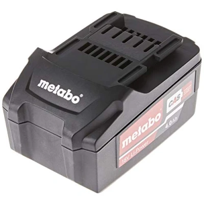 Afbeelding van Metabo Accu 18 Volt/Li ION 4,0Ah Air Cooled Laadtechnologie Capaciteitsindicatie Geschikt voor Gereedschap Volt