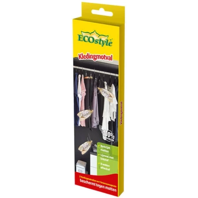 Afbeelding van Ecostyle Kledingmotval 4 stuks