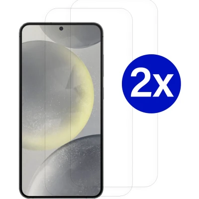 Afbeelding van Double Pack Screenprotector geschikt voor Samsung Galaxy A35 Tempered Glass Beschermglas Glas 2x Transparant