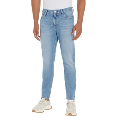 Afbeelding van Tommy Jeans DAD Regular Tapered Fit, Heren, Maat: 32x32, Denim light