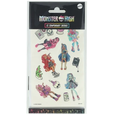 Afbeelding van Creative Craft Group Tattoos monster high, 12st.