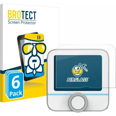 Afbeelding van BROTECT Screenprotector voor Bosch Smart Home 230 V (Slimme thermostaat II) Folie Beschermfolie Beschermglas transparant (6 Stuks)