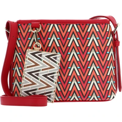 Afbeelding van VALENTINO Schoudertas Tonic Crossbag Rosso / Multicolor Veelkleurig