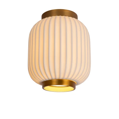 Afbeelding van Lucide GOSSE Plafonnière Ø 19,5 cm 1xE27 Wit