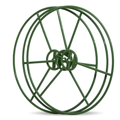 Afbeelding van Windhager Plantenring plantensteun vaste plant houder bloemensteun struiksteun, groen, Ø 30 cm, 3 stuks, 06250