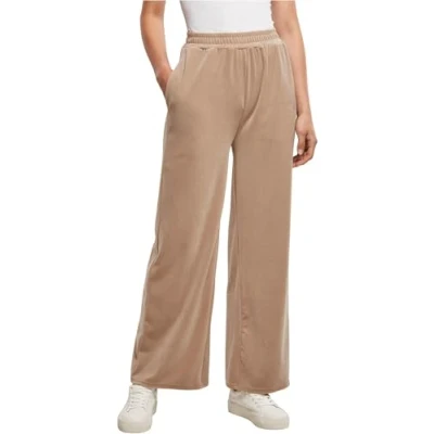 Afbeelding van Urban Classics Broek, Dames, Maat: XL, Softtaupe