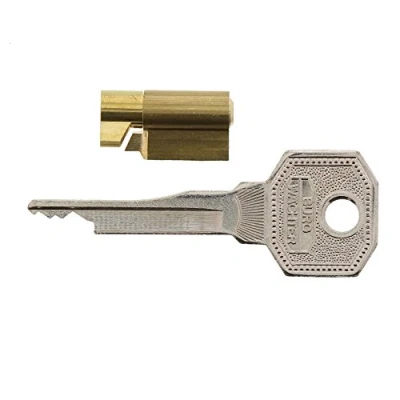 Afbeelding van Burg Wächter sleutelgatblokkering voor meubelsloten, meubeldeurbeveiliging, cilinderdiameter: 6 mm, incl. 2 sleutels, ME/2 SB, 04342