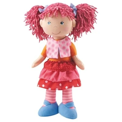 Afbeelding van HABA 302842 Soft Doll Lilli Lou, 30cm, for Ages 18 Months and Up