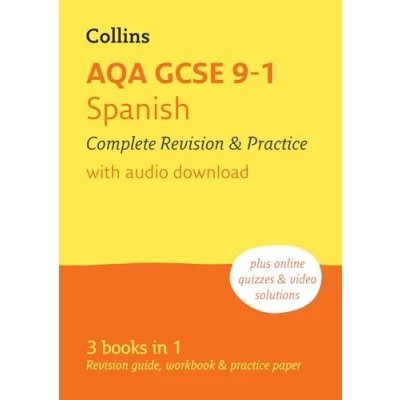 Afbeelding van Collins GCSE Grade 9 1 Revision AQA Spanish Complete and Practice
