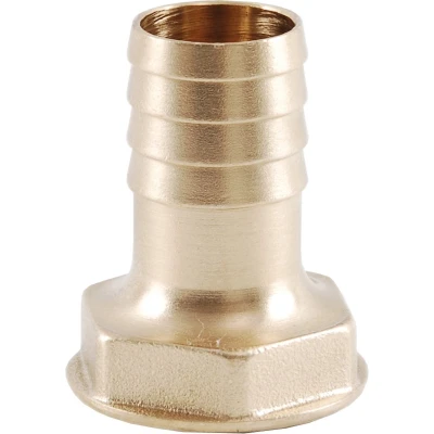 Afbeelding van Messing slangtule 38mm x 1/1/2&quot; binnendraad