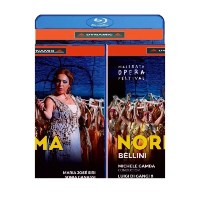 Afbeelding van Maria Jose Siri, Sonia Ganassi, Michele Gamba Norma (Blu ray)