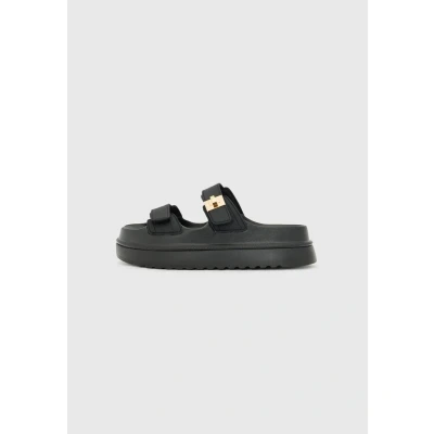 Afbeelding van Steve Madden Bigschmona Muiltjes, Dames, Maat: 37, Black Kunststof