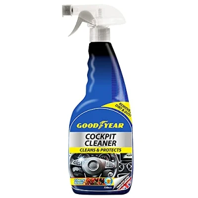 Afbeelding van Goodyear Car COCKPIT Cleaner 750ml Trigger Spray Reinigt en beschermt CHERRY geur