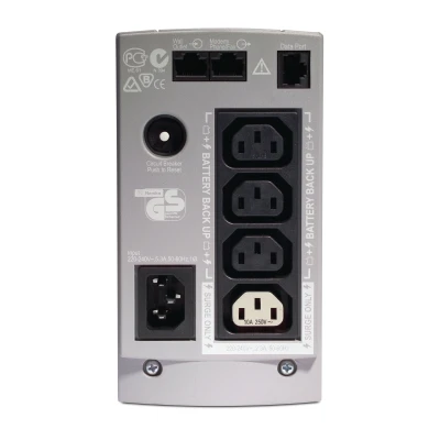 Afbeelding van APC Back UPS 350VA noodstroomvoeding 4x C13 uitgang, USB (BK350EI)
