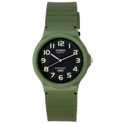 Afbeelding van Casio MQ24UC 3B unisex horloge 32 mm Groen