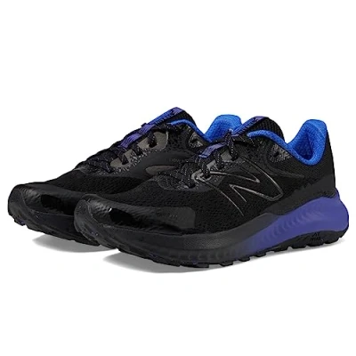 Afbeelding van New Balance Dynasoft Nitrel V5 Trail hardloopschoenen black, Dames, Maat: 36, Black Textiel/ synthetisch
