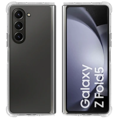 Afbeelding van Samsung Galaxy Z Fold 5 Hoesje Siliconen en TPU (zacht) iMoshion Softcase/Backcover Transparant Telefoonhoesje