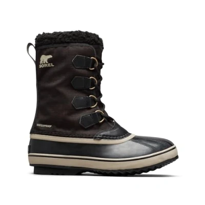 Afbeelding van Sorel 1964 Pac Nylon Waterdicht heren Winterlaarzen,Zwarte oude fossiel,40.5 EU
