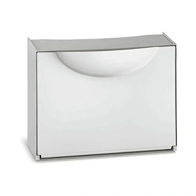 Afbeelding van Schoenenrek Terry Harmony Box Wit Polypropyleen (51 x 19 39 cm)