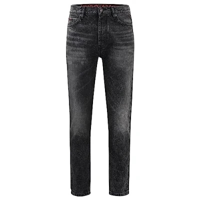 Afbeelding van HUGO Slim fit jeans, Heren, Maat: 33x32, Charcoal