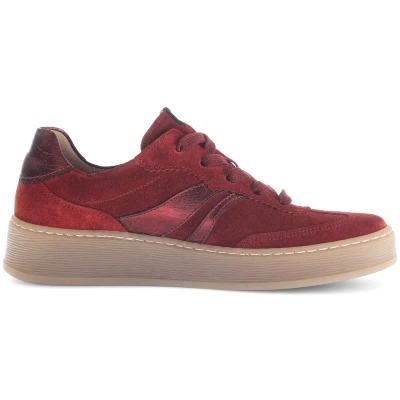 Afbeelding van Gabor 76.475.57 dames sneaker rood maat 43 (EU) 9 (UK)