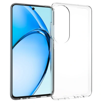 Afbeelding van Oppo A60 (4G) Hoesje Siliconen en TPU (zacht) Accezz Softcase/Backcover Transparant Telefoonhoesje