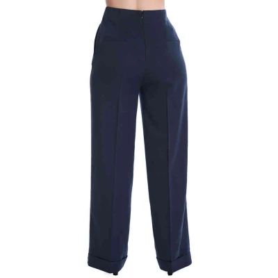 Afbeelding van Banned Adventures Ahead Button Wijde broek XS Blauw