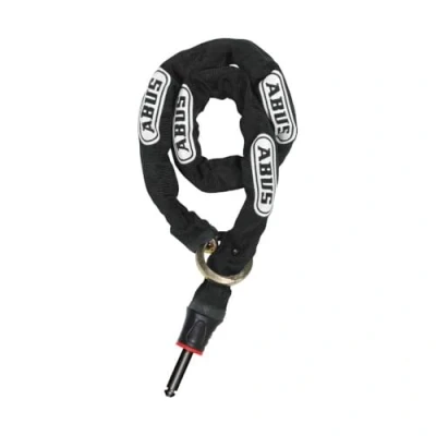 Afbeelding van Abus 6KS100 insteekketting t.b.v. Shield ringsloten BikeTotaal.nl Zwart