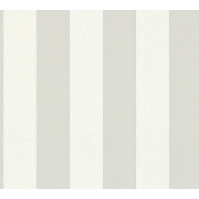 Afbeelding van AS Creation Trendwall 2 38101 381012 Grijs Streep / Wit