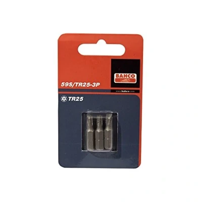 Afbeelding van Bahco x3 bits t40h 25mm 1 4inch dr standard 59S/TR40 3P