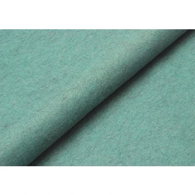 Afbeelding van Handwerk Wol/Viscose Vilt Stof Materiaal Marl Jade V18, 1Mtr 100cm x 90cm