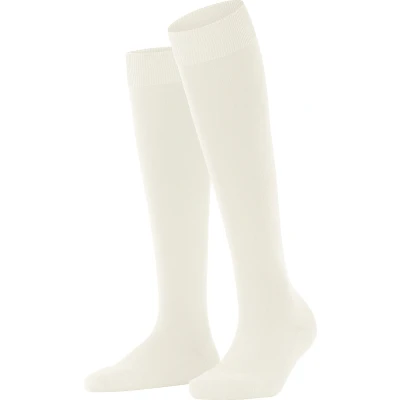 Afbeelding van FALKE Dames Kniekousen ClimaWool W KH Wol Lyocell Lang eenkleurig 1 Paar, Wit (Off White 2040), 41 42