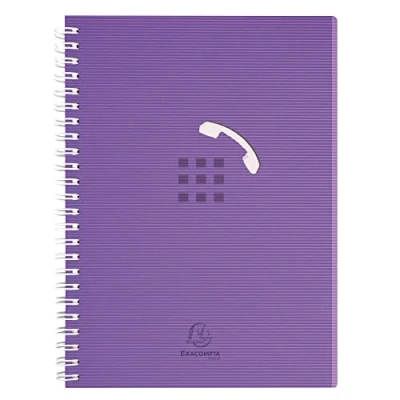 Afbeelding van Exacompta 20120E Adresboek Linicolor 15 x 21 cm willekeurige kleurkeuze