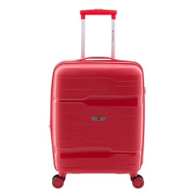 Afbeelding van Gladiator Boxing S Handbagage Koffer Exp 55 cm TSA slot Rood