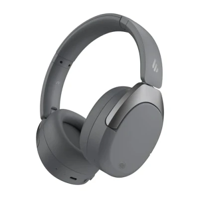 Afbeelding van Edifier W830NB Draadloze overoor hoofdtelefoon met 45dB Actieve ruisonderdrukking, 94 uur speeltijd, LDAC Hi Res geluid, Bluetooth V5.4 Grijs