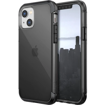 Afbeelding van Raptic X Doria Air Case iPhone 14 hoesje, gepantserde cover, grijs