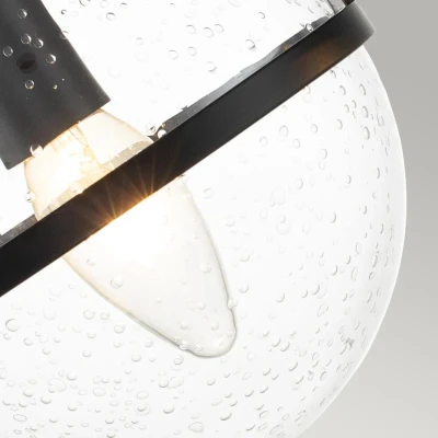 Afbeelding van Hinkley LED Badkamerarmatuur Hollis 2X E14 Max 40W IP44 Black
